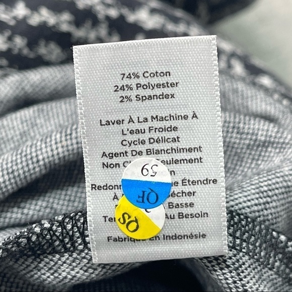 Talbots Glen Plaid Print Bell Sleeve Sheath Dress Gray Black 6 - Picture 13 of 13